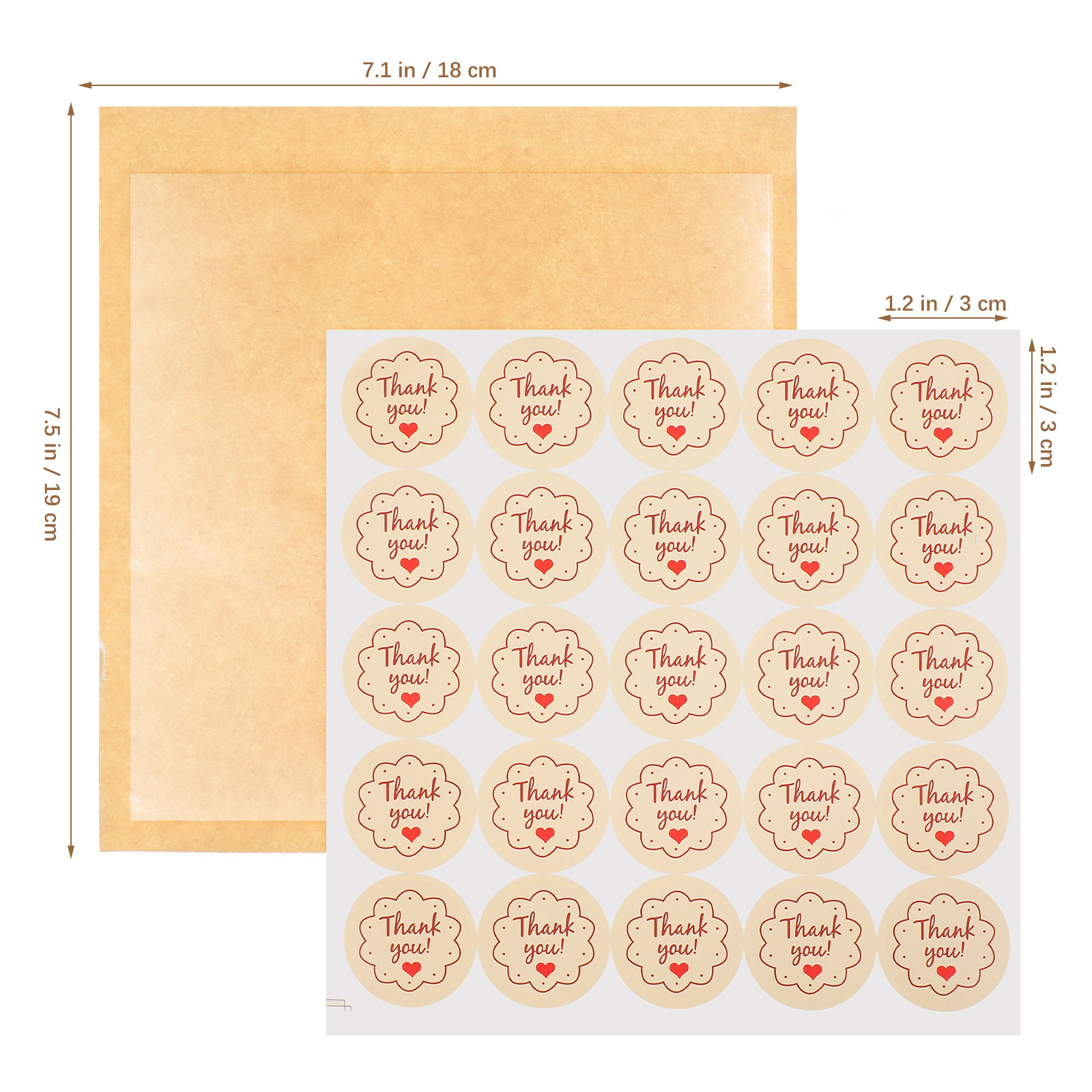 200 stuks voedselveilige papie - Snacks Food Labels recensie en prijs