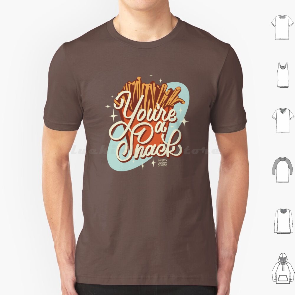 You’re A Snack T Shirt Big Siz - Food Snacks Drawing recensie en prijs
