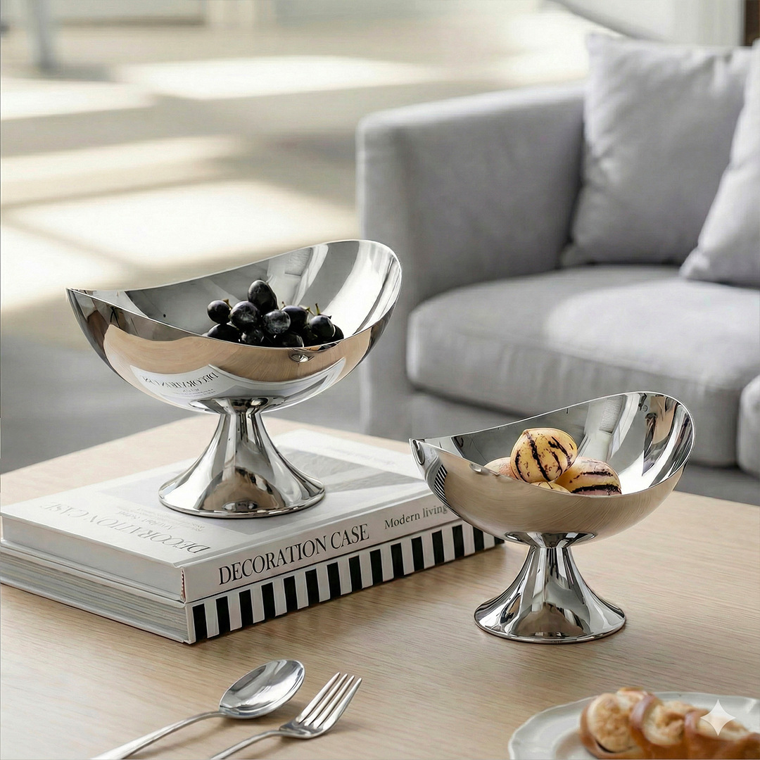 Vintage geëmbosseerd zilveren  - Food Platter Snacks recensie en prijs