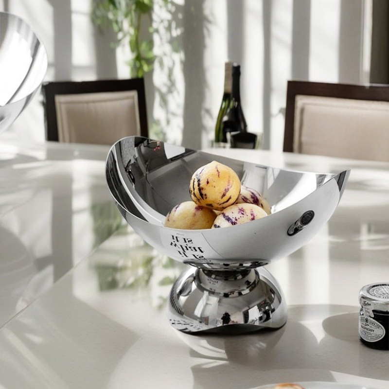 Vintage geëmbosseerd zilveren  - Food Platter Snacks recensie en prijs