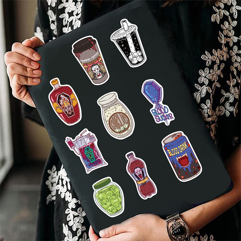 50 STKS Zombie Voedselstickers - Zombie Snacks recensie en prijs