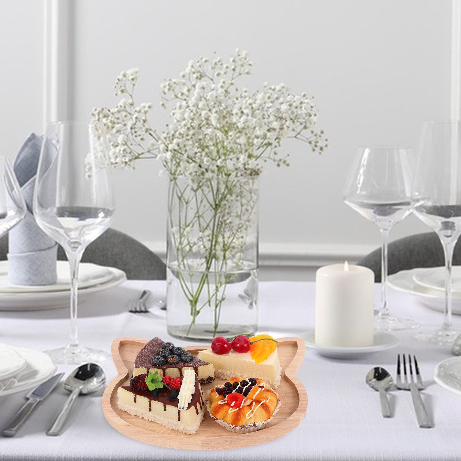 Houten serveerplateau in de vo - Food Platter Snacks recensie en prijs