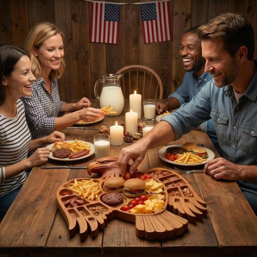 250e verjaardag Creatief houte - Food Platter Snacks recensie en prijs